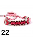 Moon girl brazylia Boho plecione bransoletki dla kobiet przyjaźń czeski Handweave Cotton Rope tanie etniczne urok Pulseras Drops
