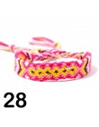 Moon girl brazylia Boho plecione bransoletki dla kobiet przyjaźń czeski Handweave Cotton Rope tanie etniczne urok Pulseras Drops