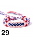 Moon girl brazylia Boho plecione bransoletki dla kobiet przyjaźń czeski Handweave Cotton Rope tanie etniczne urok Pulseras Drops