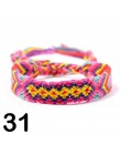 Moon girl brazylia Boho plecione bransoletki dla kobiet przyjaźń czeski Handweave Cotton Rope tanie etniczne urok Pulseras Drops