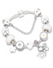TOGORY New Fashion Grystal & Glass słonecznik Dangles Charm bransoletka Fit wąż łańcuch DIY delikatna bransoletka dla damska biż