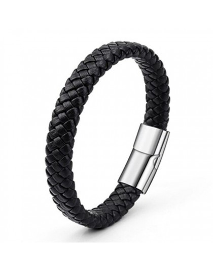 2018 ograniczona Pulseira Masculina Pulseira Feminina 21cm pleciona skóra pu bransoletki dla bransoletka i bransoletka moda męsk