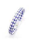 2018 ograniczona Pulseira Masculina Pulseira Feminina 21cm pleciona skóra pu bransoletki dla bransoletka i bransoletka moda męsk