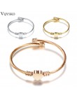 Moda 3 kolory biżuteria damska Bijoux bransoletki ze stali nierdzewnej skręcony kabel drutu serce Charm bransoletka bransoletka 