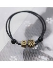 2019 nowe modne bransoletki dla kobiet i mężczyzn bransoletka Z literami A ~ Z i brązowe ślady Charm bransoletka Handmade Rope C