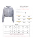Mnealways18 kamizelka odblaskowa hiphopowy sweter moda Casual z kapturem płaszcz zamki 2019 jesień kobiety kurtki płaszcze dziew