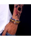 Moda AAA Royal Blue Tiger Eye męskie koraliki na bransoletkę z kamienia naturalnego budda Stretch Charm bransoletki dla kobiet m