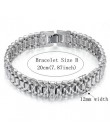 Chunky męskie łańcuch ręczny bransoletki męskie hurtownia Bijoux srebrny/złoty kolor chain Link bransoletka dla mężczyzn biżuter