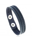 Modyle Vintage Punk Retro wielowarstwowe skórzane bransoletki męskie moda plecione ręcznie liny bransoletki i Bangles dla mężczy