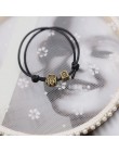 2019 nowe modne bransoletki dla kobiet i mężczyzn bransoletka Z literami A ~ Z i brązowe ślady Charm bransoletka Handmade Rope C
