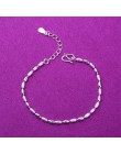 Regulowany 925 Sterling Silver Star serce uroku bransoletki i Bangle dla kobiet prezent ślubny Femme biżuteria A185