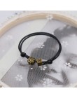 2019 nowe modne bransoletki dla kobiet i mężczyzn bransoletka Z literami A ~ Z i brązowe ślady Charm bransoletka Handmade Rope C