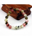 Bransoletka z paciorkami czakry mężczyzn 8mm z kamienia naturalnego Lava Rock tygrysie oko czarny onyks matowy Healing koraliki 