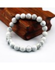 Bransoletka z paciorkami czakry mężczyzn 8mm z kamienia naturalnego Lava Rock tygrysie oko czarny onyks matowy Healing koraliki 