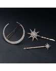 Muylinda markowy wzór gwiazda księżyc Rhinestone spinka do włosów spinka do włosów moda akcesoria do włosów kobiety biżuteria