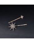 Muylinda markowy wzór gwiazda księżyc Rhinestone spinka do włosów spinka do włosów moda akcesoria do włosów kobiety biżuteria