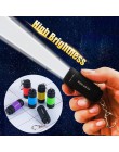 2019 nowy klucz łańcuchy LED Light latarka lampa kieszonkowy brelok Mini latarka wodoodporna