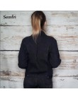 Kurtka Semfri kobiety czarna kurtka dżinsowa zimowe dżinsy płaszcz Casual Harajuku Streetwear kobiece dżinsy Vintage płaszcz Dro