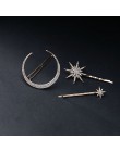Muylinda markowy wzór gwiazda księżyc Rhinestone spinka do włosów spinka do włosów moda akcesoria do włosów kobiety biżuteria