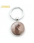 TAFREE jeżyk we mgle Cartoon brelok z miejscem na zdjęcie dla mężczyzn kobiety Handmade moda брелок breloczek do kluczy holder b