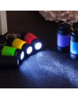 2019 nowy klucz łańcuchy LED Light latarka lampa kieszonkowy brelok Mini latarka wodoodporna