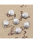 10szt Charms dwustronna urocza muszla 13x10mm antyczne wykonanie wisiorek fit, Vintage tybetański brąz, ręcznie robiona biżuteri