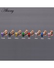 1pc stal chirurgiczna cyrkon Gem chrząstka ucha Tragus Helix Piercing Labret Lip szpilki pierścień wewnętrznie wątek 16g biżuter
