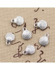 10szt Charms dwustronna urocza muszla 13x10mm antyczne wykonanie wisiorek fit, Vintage tybetański brąz, ręcznie robiona biżuteri