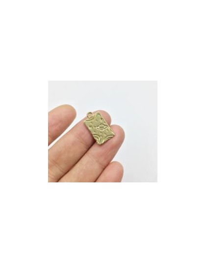 Eruifa 20pcs10*16mm New arrival ziemi stopu cynku prostokąt monety naszyjnik, kolczyki bransoletka biżuteria DIY handmade 2 kolo