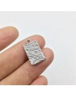 Eruifa 20pcs10*16mm New arrival ziemi stopu cynku prostokąt monety naszyjnik, kolczyki bransoletka biżuteria DIY handmade 2 kolo