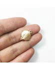 Eruifa 20 sztuk Hot 15mm ładne monety stopu cynku DIY Charms wisiorek biżuteria handmade DIY 2 kolory