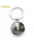TAFREE jeżyk we mgle Cartoon brelok z miejscem na zdjęcie dla mężczyzn kobiety Handmade moda брелок breloczek do kluczy holder b