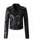 New Arrival 2020 marka zima jesień skóra motocyklowa kurtki żółta skórzana kurtka kobiety płaszcz skórzany slim kurtka PU skóra