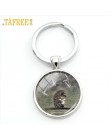 TAFREE jeżyk we mgle Cartoon brelok z miejscem na zdjęcie dla mężczyzn kobiety Handmade moda брелок breloczek do kluczy holder b