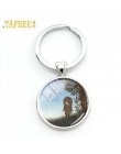 TAFREE jeżyk we mgle Cartoon brelok z miejscem na zdjęcie dla mężczyzn kobiety Handmade moda брелок breloczek do kluczy holder b