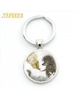 TAFREE jeżyk we mgle Cartoon brelok z miejscem na zdjęcie dla mężczyzn kobiety Handmade moda брелок breloczek do kluczy holder b