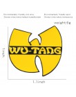 Hip-hopowy zespół emaliowany Pin żółty Logo Old School broszki Wu tang Kung Fu przypinka do klapy fajny prezent dla fanów muzyki