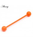 1PC 1.6*38mm długi ze stali nierdzewnej przemysłowe Piercing chrząstka ucha wtyczka tunel biżuteria kolczyk prosto ucha biżuteri