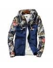 Drukuj Bomber Jacket Women Flowers Zipper Up płaszcz retro wiosna 2019 lato z długim rękawem podstawowe Plus rozmiar krótkie kur