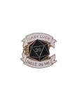 D20 szpilki Dungeons & Dragons dwadzieścia jednostronne Die RPG D & D stołowe fani gier prezenty biżuteria broszki przypinki na 