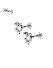 Nowy 1pc Tragus chrząstka ucha pierścień Helix biżuteria Labret Piercing 1.2*8*4mm Lip Ring szpilki Rook Lobe Steel Piercing biż