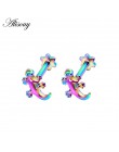 Nowy 1pc Tragus chrząstka ucha pierścień Helix biżuteria Labret Piercing 1.2*8*4mm Lip Ring szpilki Rook Lobe Steel Piercing biż