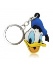 1 sztuk breloczek na klucze z tworzywa pcw Cartoon rysunek Mickey Mini Anime Minnie Key brelok do kluczy z obręczą dla dzieci za