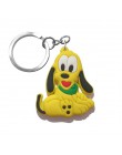 1 sztuk breloczek na klucze z tworzywa pcw Cartoon rysunek Mickey Mini Anime Minnie Key brelok do kluczy z obręczą dla dzieci za
