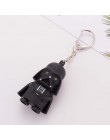 FAMSHIN wysokiej jakości koszulka 2018 Star Wars brelok Light Black Darth Vader wisiorek brelok led dla mężczyzna prezent Party 