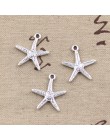 10 sztuk Charms rozgwiazda 20x18mm Antique Making wisiorek fit,Vintage tybetański srebrny kolor, ręcznie robiona biżuteria DIY