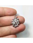 Eruifa 20 sztuk 15*11mm Monn i gwiazda monety naszyjnik ze stopu, kolczyki bransoletka biżuteria DIY handmade stary i rod srebrn