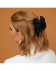 Duża kokarda opaska do włosów szpilka kobiety Tiara zielona Barrette włosy koreańskie spinka Vintage ozdoby Bowknot aksamitne ak