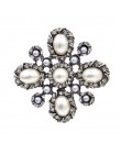 Cindy xiang 3 kolory wybierz Pearl krzyż barokowy broszki dla kobiet moda broszka w stylu vintage Pin ślub płaszcz akcesoria dob