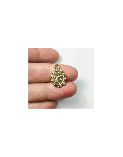 Eruifa 20 sztuk 15*11mm Monn i gwiazda monety naszyjnik ze stopu, kolczyki bransoletka biżuteria DIY handmade stary i rod srebrn